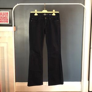 7 FOR ALL MANKIND Bootcut Dark Navy Jeans Sz 26